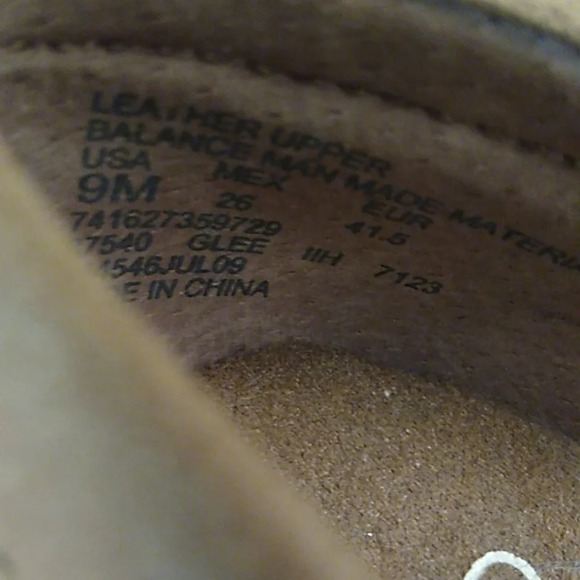 I LOVE COMFORT GENUINE SUEDE, LOW, BLOCK HEEL PADDED INSOLE - Picture 10 of 10